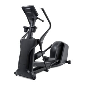 Диагонален изглед на Кростренажор Intenza Elliptical Trainer 450 i2 на бял фон