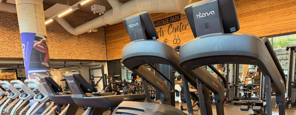 Фитнес оборудване в Garitage Park Sports Center в София
