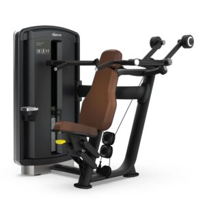 Силова селекторна машина Intenza Shoulder Press Dezign Line на бял фон