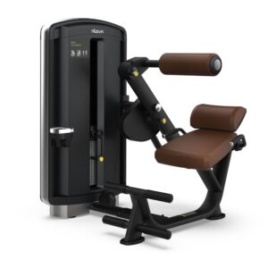 Intenza Back Extension Dezign line fitness machine on white background