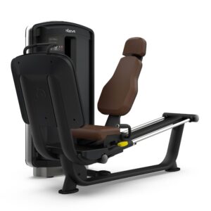Intenza Leg Press Dezign line fitness machine on white background
