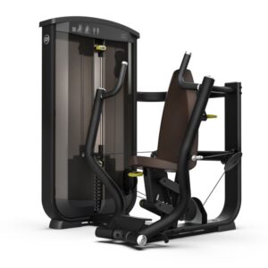 Bočni prikaz selektorizovane sprave za trening snage Intenza Chest Press Ease Line na beloj pozadini