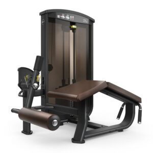 Силова селекторна машина Intenza Prone Leg Curl Ease Line на бял фон