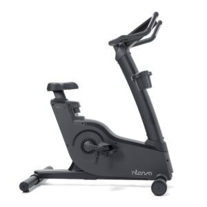 Bočni dijagonalni prikaz bicikla Intenza Upright Bike 450 i2S na beloj pozadini