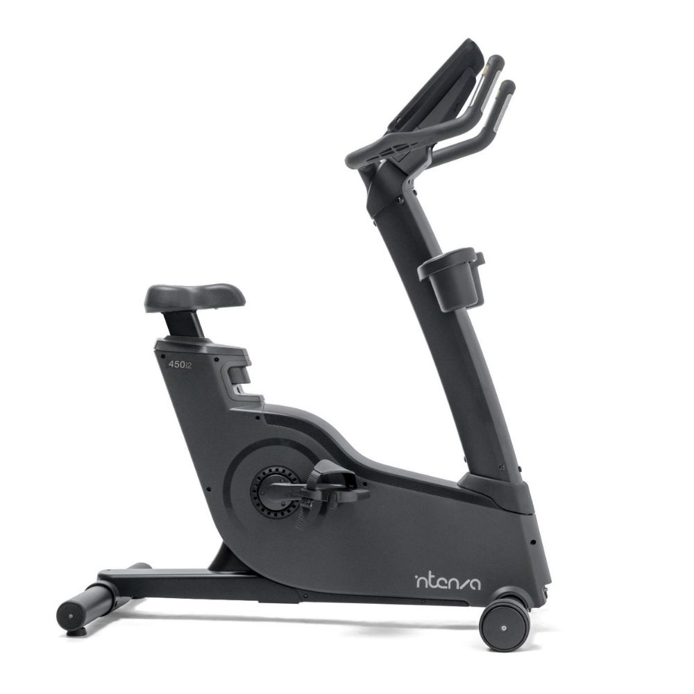 Bočni prikaz bicikla Intenza Upright Bike 450i2 na beloj pozadini