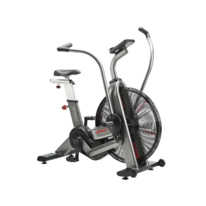 Diagonal front view of Assault Bike Elite on white background