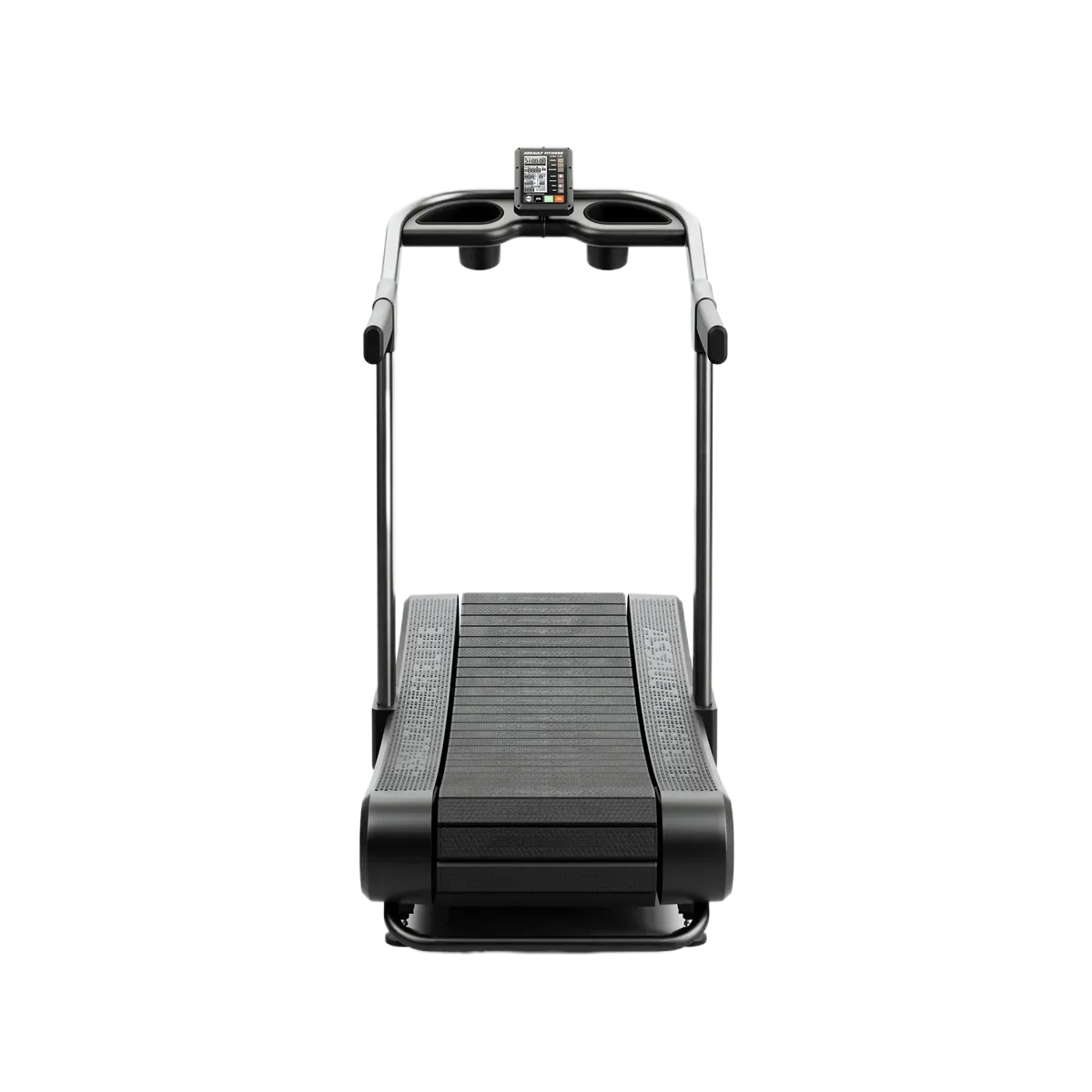 Prikaz otpozadi mehaničke trake AssaultRunner Elite Air Runner na beloj pozadini