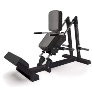 Free Motion EPIC plate loaded fitness machine Calf on white background
