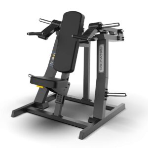 Free Motion EPIC plate loaded fitness machine Shoulder on white background