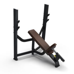 Intenza Olympic Incline Bench on white background