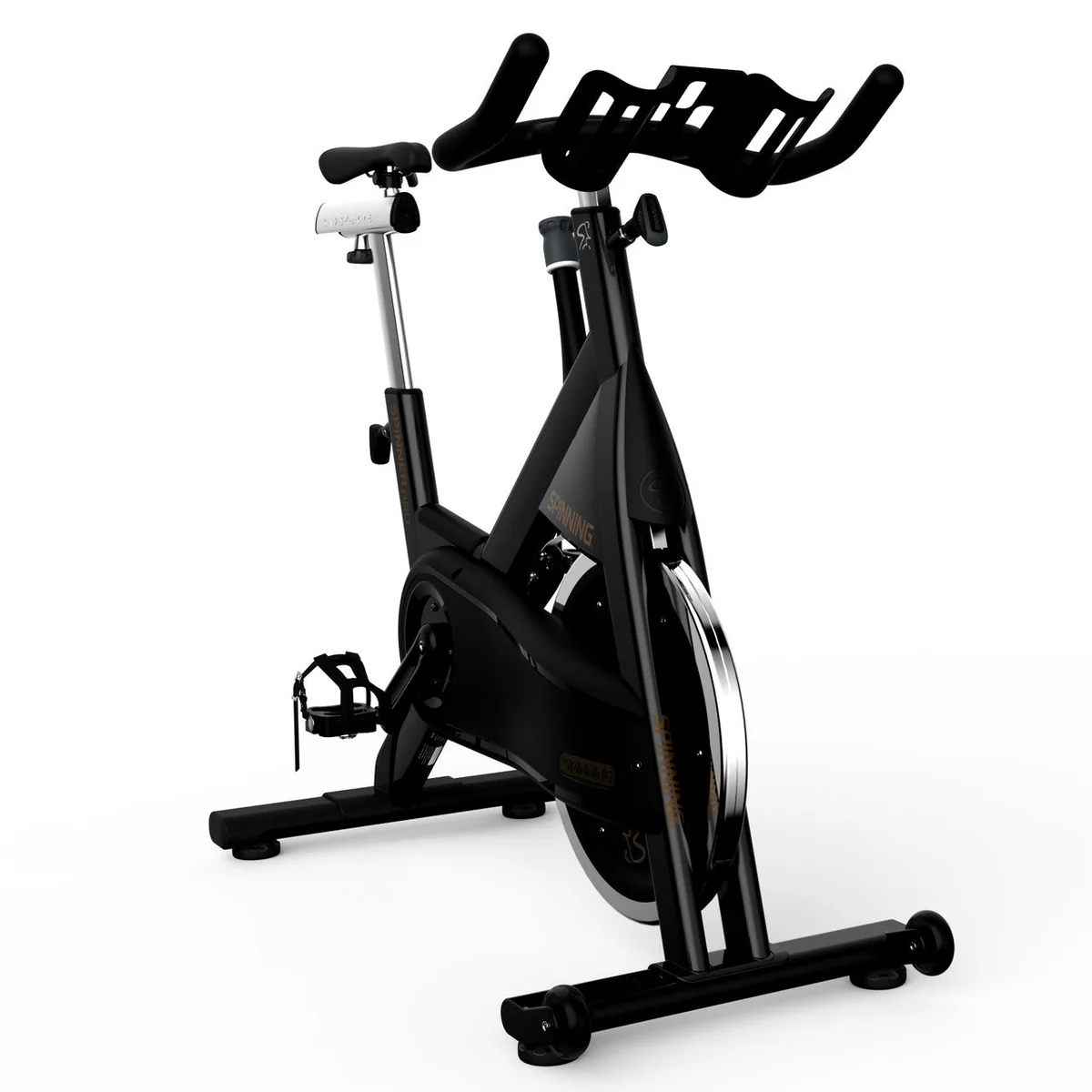 Front view of Spinning Spinner Pro bike on white background